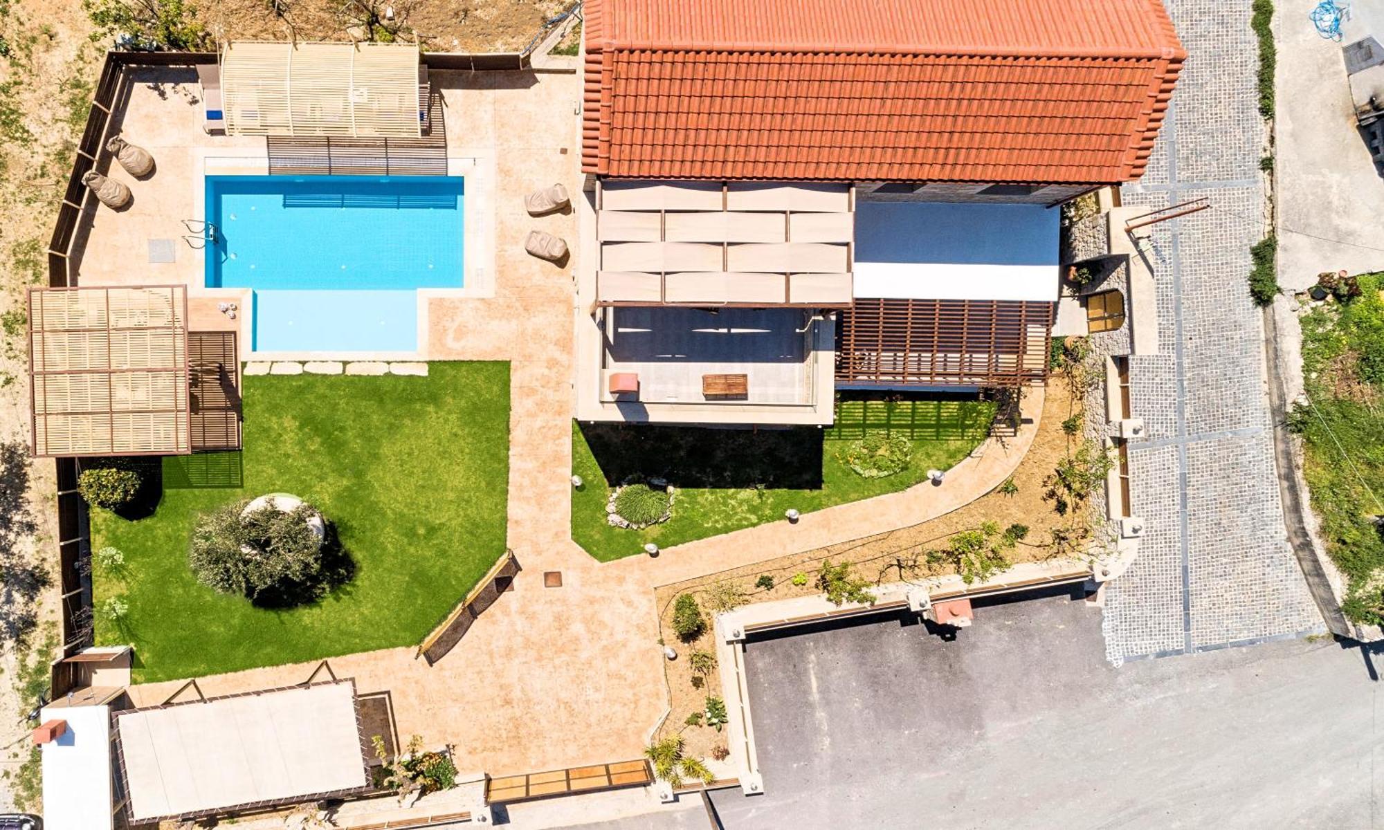 Cretan Sunrise Villa Heated Pool Dhimitroulianá Exterior foto